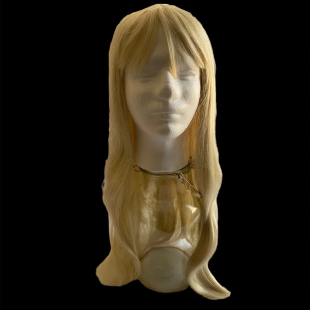 Blonde‎ Cosplay Synthetic Wig for costume women girls 32”/80cm